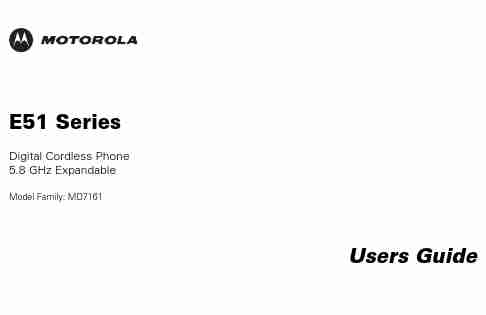 Motorola Cordless Telephone MD7161-page_pdf